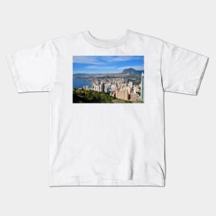 Benidorm Skyline Cityscape Costa Blanca Spain Kids T-Shirt